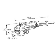 Болгарка (кутова шліфувальна машина) Makita GА6021C