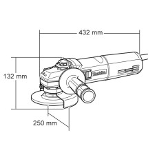 Болгарка (кутова шліфувальна машина) Makita GA9050