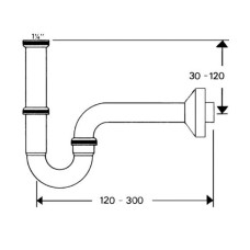 Hansgrohe Сифон для раковини