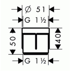 Hansgrohe Подовжувач з/ч