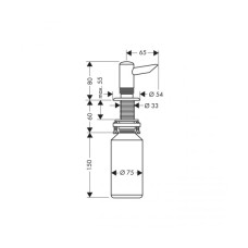 Hansgrohe Диспенсер для миючого засобу
