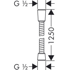Sensoflex Шланг душовий 1,25 м