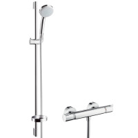 Croma 100 Vario/ Ecostat Comfort Combi 0,90 м, ½' Душовий набір з термостатом, хром