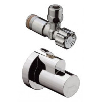 Hansgrohe Угловой вентиль с декоративной накладкой