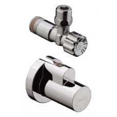 Hansgrohe Угловой вентиль с декоративной накладкой