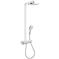 Raindance Select E Air 2jet 300 Showerpipe Душова система з термостатом, білий/хром