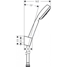 Crometta 100 Porter Душевой набор