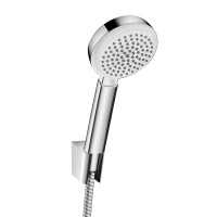 Crometta 100 Vario Porter Ручной душ, с держателем и шлангом цв белый