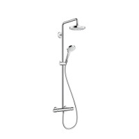 Croma Select S 180 2jet Showerpipe Душевая система цв белый