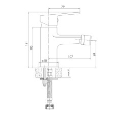 CAMPO электрический полотенцесушитель R, 120W, 500*900мм, сталь 304, 10 перемычек (5-5) круг, стойки квадрат, таймер, термостат 70°С, blanco