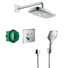 RAINDANCE Select E/ShowerSelect душовий набір: верхній, ручний душ, ibox, термостат
