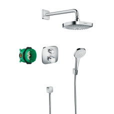 SHOWERSET Croma Select E/Ecostat E душовий набір: верхній, ручний душ, ibox, термостат