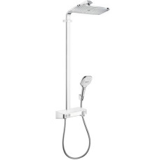 Raindance Select E 360 1jet Showerpipe Душова система цв білий хром