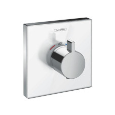 ShowerSelect Highflow Термостат з високою прусною здатністю, прихований монтаж, білий/хром