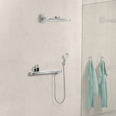 Shower TabletSelect 700 Термостат універсальний, для двох споживачів, білий/хром