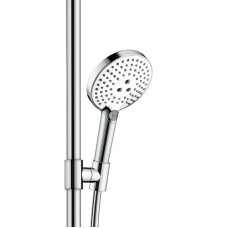 Unica Comfort Набір для душу Raindance Select S 120/штанга Unica Comfort 1,10 м розташ. праворуч, білий/хром