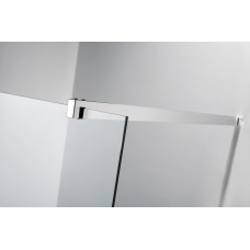 Стінка Walk-in 100*190см фіксована, прозоре скло 8мм