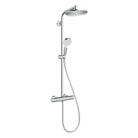 CROMETTA S 240 1jet Showerpipe душова система з термостатом, хром