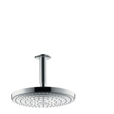 Raindance Select S 240 Верхній душ 2jet EcoSmart, з стельовим приєднанням ½'. хром
