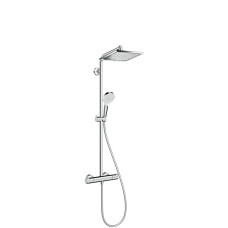Crometta E 240 1jet Showerpipe Душова система EcoSmart 9 л/хв, хром