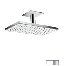 Rainmaker Select 460 Верхній душ 1jet, EcoSmart 9 л/хв, зі стель. під'єднанням 100 мм, білий/хром
