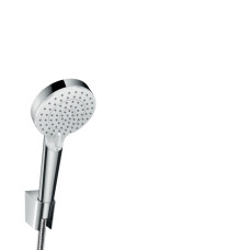 Crometta Vario Душевой набор, 1,60 м, белый/хром