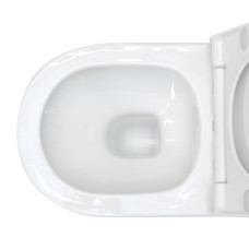 ALTEA унітаз 53*35,5*40см підвісний Rimless, в комплекті з сидінням Slim slow-closing