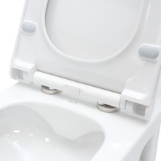 ALTEA унітаз 53*35,5*40см підвісний Rimless, в комплекті з сидінням Slim slow-closing
