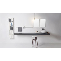 Столешница 90*46*8см каменная Solid surface, Sand