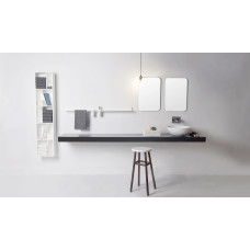 Столешница 90*46*8см каменная Solid surface, Sand