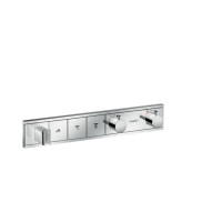 RainSelect Термостат для душа, с 3 кнопками (хром)