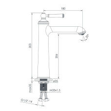 LEON REY Rimless компакт 60,5*34*80,5cм напольный, гориз. выпуск, нижний подвод, бачок 3/4,5л, сиденье Slim slow-closing