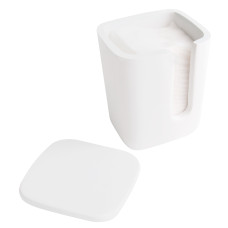 Коробочка для спонжиків 70*70*105мм кам'яна Solid surface