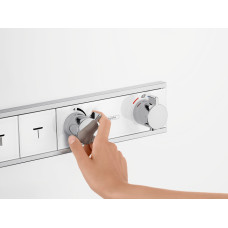 RainSelect Термостат с 4 кнопками, СМ, хром