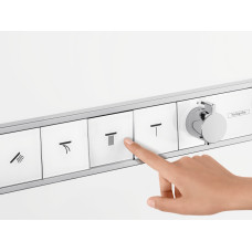 RainSelect Термостат с 4 кнопками, СМ, хром