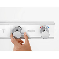 RainSelect Термостат с 4 кнопками, СМ, черный/хром