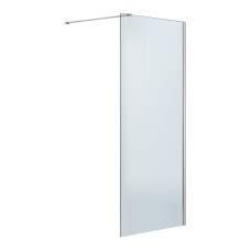 Стінка Walk-In 90*190см, прозоре скло 8мм + профіль стіновий 1900мм для Walk-IN + утримувач скла (D) 1000мм
