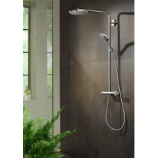 RAINDANCE Select S Showerpipe душова система 240 1jet P, Powder Rain, з термостатом, хром