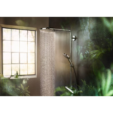 RAINDANCE Select S Showerpipe душова система 240 1jet P, Powder Rain, з термостатом, хром