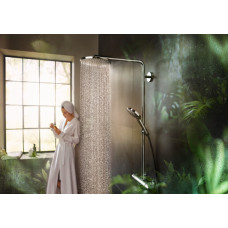 RAINDANCE Select S Showerpipe душова система 240 1jet P, Powder Rain, з термостатом, хром