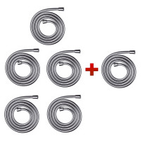 Isiflex``B Шланг душевой 1,25 м(5шт+1в подарок)