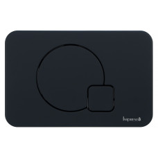 IMPRESE i7115, клавіша змиву, чорний soft-touch, пластик