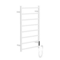 RONDO електричний сушка для рушників R, 120W, 500*800мм, сталь 304, 8 перемичок коло, таймер, термостат 70°С, blanco