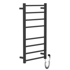 CUADRO електричний сушка для рушників R, 120W, 500*900мм, сталь 304, 8 перемичок (4-4) квадрат, таймер, термостат 70°С, de la noche