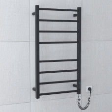 CUADRO електричний сушка для рушників R, 120W, 500*900мм, сталь 304, 8 перемичок (4-4) квадрат, таймер, термостат 70°С, de la noche
