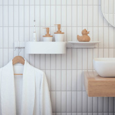 WALLSTORIS держатель 50см, цвет белый матовый