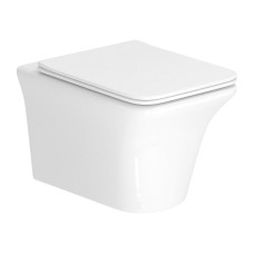 ELANTA Rimless унитаз подвесной 49*36*39,5 см, сиденье Duroplast Slim slow-closing