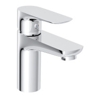 Умывальник 40*40*12,5см накладной каменный Solid surface