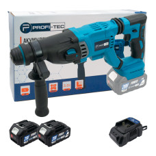 Акумуляторний перфоратор PROFI-TEC PBH201BL POWERLine (2?PT2040МP (4.0 Аг), зарядний пристрій)
