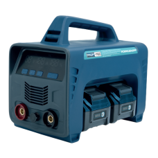 Акумуляторний зварювальний апарат PROFI-TEC PCWM12040PP, 80V (2?PT4040PP (4.0 Aг), двопортовий зарядний пристрій QBCD40/4PP dual quick